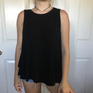 brandy melville tank with open back